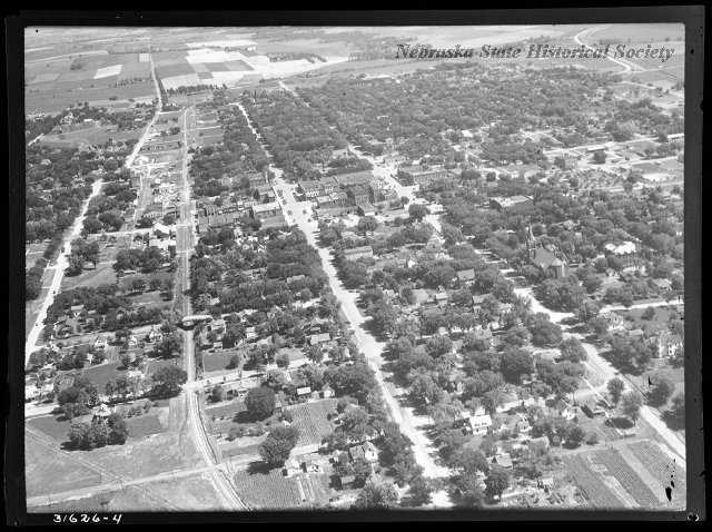 File:Aerial view of Wahoo, NE.jpg