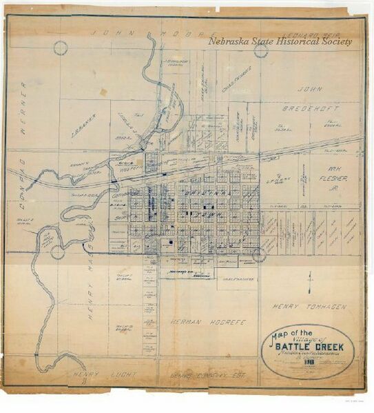 FileBattle Creek Map.jpg E Nebraska History
